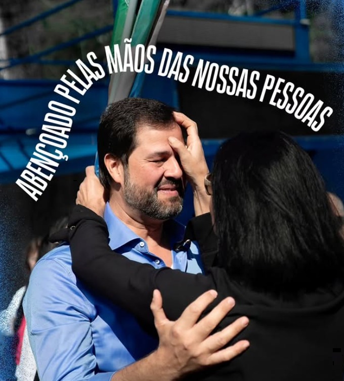 Abençoado pelas mãos das nossas pessoas